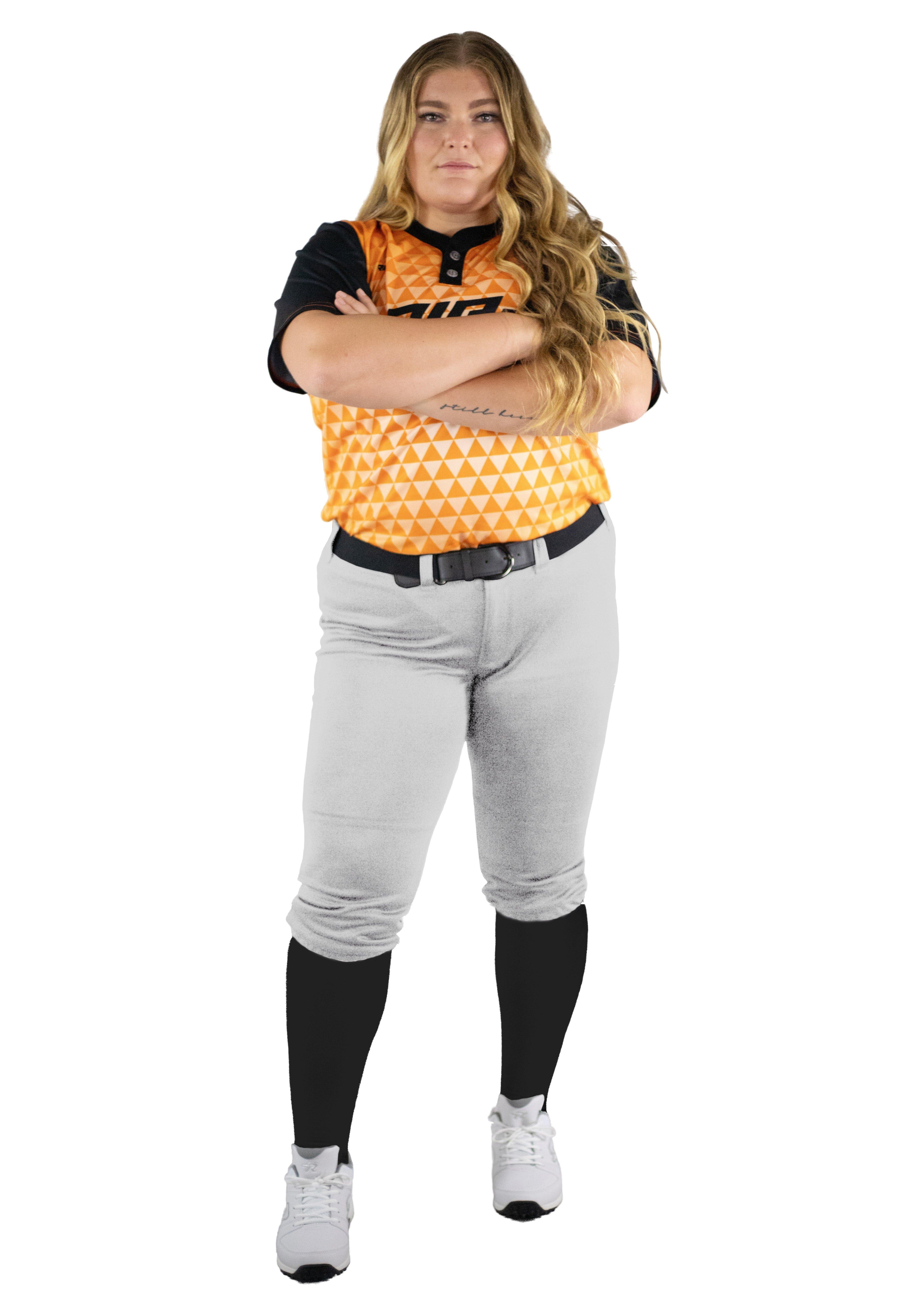RIP-IT Women's Revolution Curvy Softball Pants - White